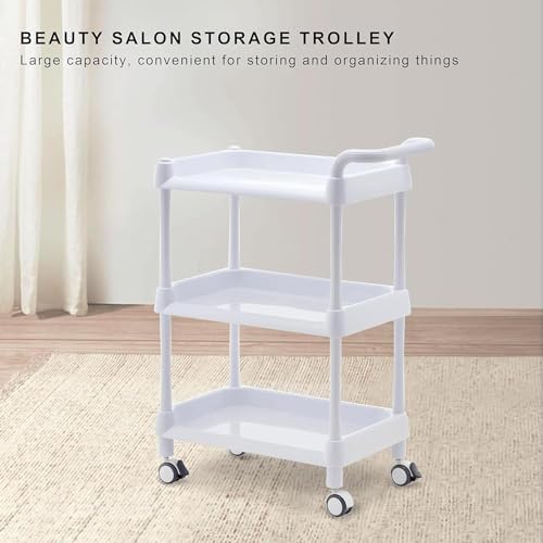Chariot utilitaire mobile à 3 étagères pour l'organisation des soins - 2