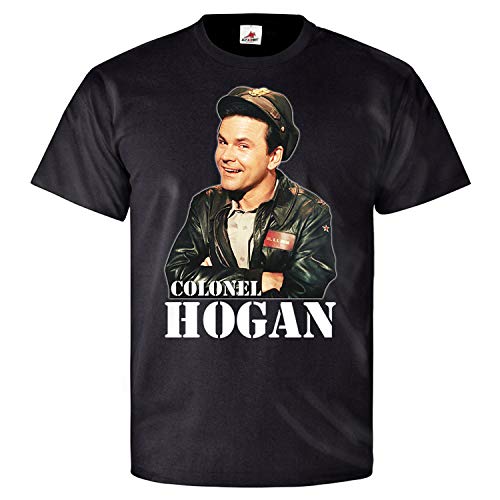 T-shirt Hogan's Heroes Colonel Hogan EIN 25743 Bob Cage pour fan de série