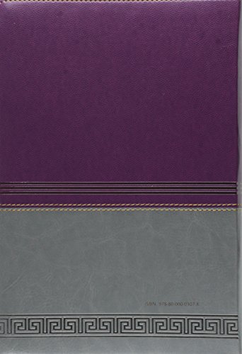 Bíblia de Estudo Arqueológica - Capa Luxo Vinho e Cinza