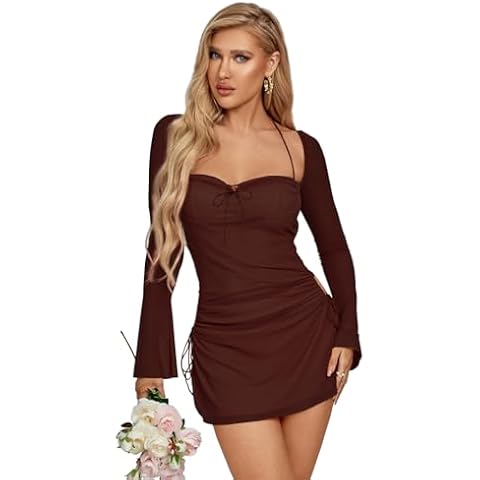 Robe Moulante XLLAIS Marron Cover