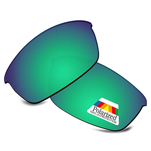 Image of Bwake Replacement Lenses for Oakley Flak Jacket Sunglasses POLARIZED - 100% Perfectly Fit | Easy to Install | Anti Scratch
