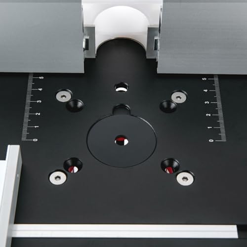 Table de défonceuse avec hauteur de levage 51mm pour ajustement de fraiseuse