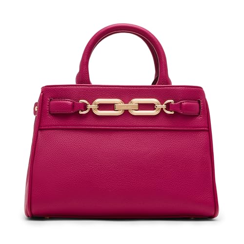 Image of ANNE KLEIN WOMENS MIDI CHAIN SATCHEL WITH CONVERTIBLE STRAP