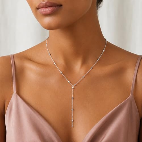 Image of Rubans Demi Fine Stainless Steel Necklace Chain Link Gift for Women & Girls