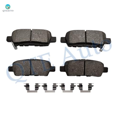 Image of PM Auto Front Rear Brake Pads Replacement For 2008-2013 Nissan Rogue, Set of 8 Ceramic Brakes Pads