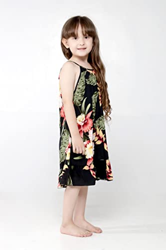 Image of Family Matching Hawaiian Clothes, Black Rafelsia