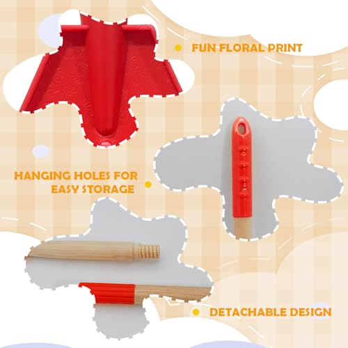 Rastrillo para niños con mango ajustable de 3 secciones miniatura 6