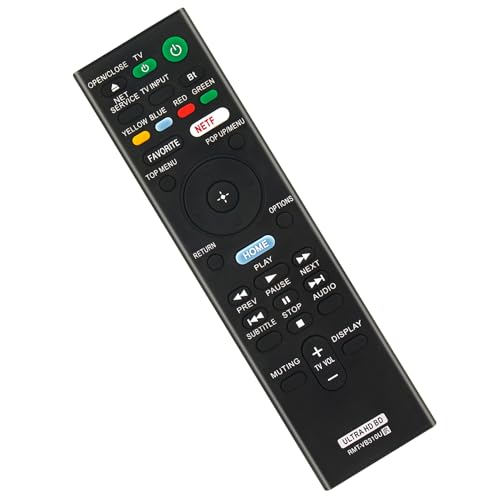RMT-VB310U Replacement Remote Control Applicable for Sony UBP-X800M2 UBP-X800 UBP-X1100ES UBP-UX80 UBPX800M2 UBPX800 UBPX1100ES UBPUX80 Blu-ray Player