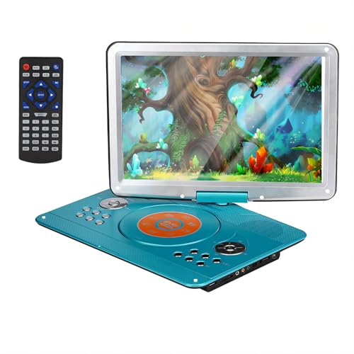tragbarer DVD Player für Auto und Kinder mit Bildschirm 14.1' HD...