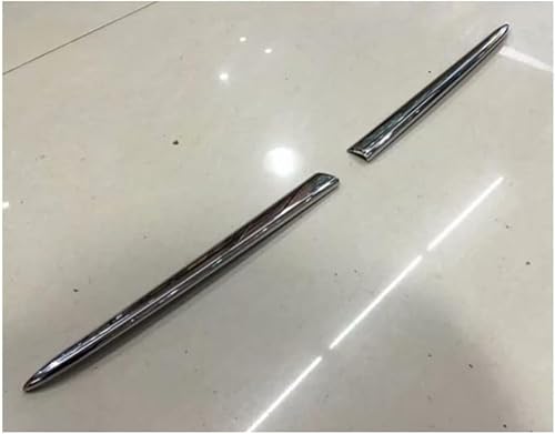 CarProud デミオ 対応 DJ系 フロントグリルガーニッシュ バンパープロテクター メッキモール ドレスアップ 外装パーツ エアロパーツ 2P