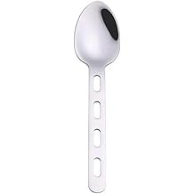 Rieort Spoons Stainless Steel Flatware Set Knife Fork and Spoon Travel Utensils Silverware Set Outdoor Camping Portable Cutlery Set