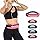 Jueachy Running Belts for Women Waterproof Fanny Pack Running Waist Pouch Phone holder Adjustable Sports Money Belt with Head