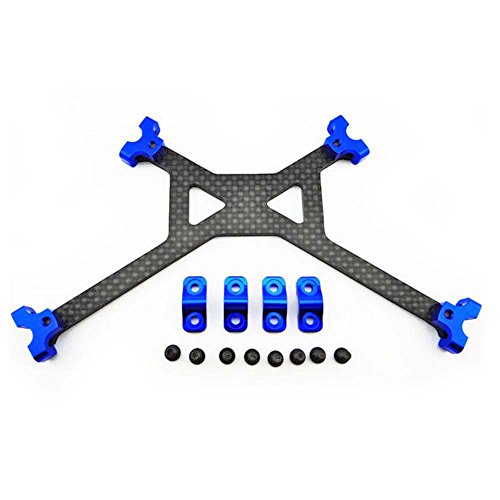 Hot Racing YET126G06 Carbon Fiber Battery Holder Strap -
