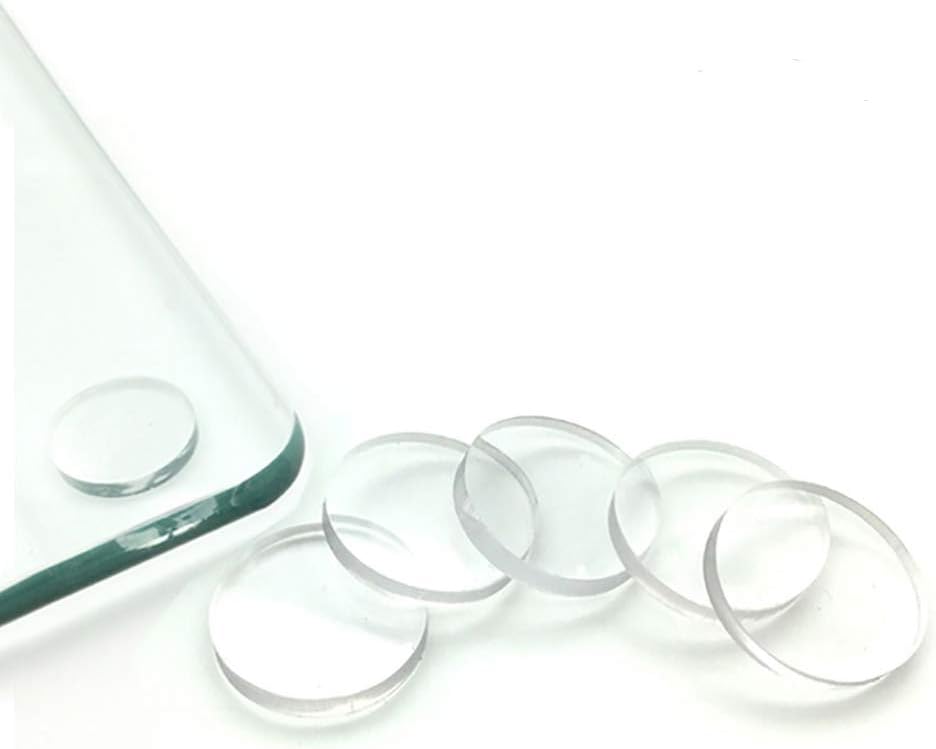 Clear Glass Table Top Bumpers,Soft Material,to Control The Movement of