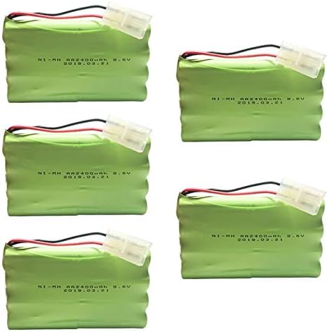 Parts & Accessories 9.6V 2400mAh Remote Controul Toy securty faclities AA 9.6 v 2400 mah Battery Ni-MH Battery Group Kep-2p Plug/for Tamiya Connectors - (Color: Burgundy)