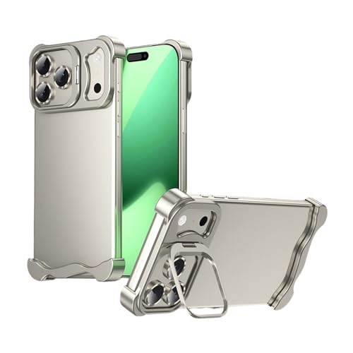 Coque iPhone 17 Air anti-rayures pour lentilles avec bumper aluminium sans cadre