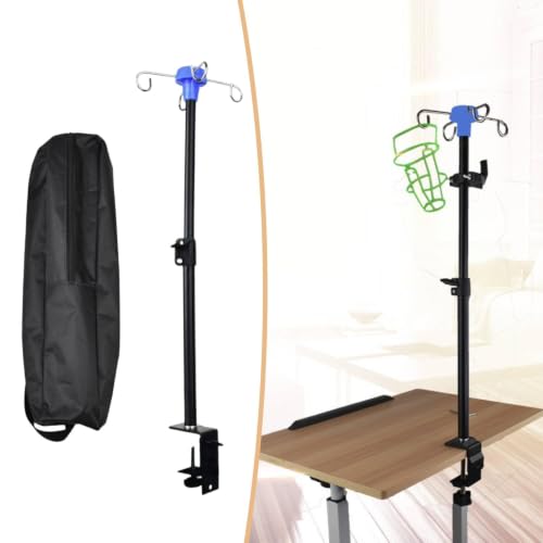 Portasueros telescópico de cama para evitar caídas de medicación 5
