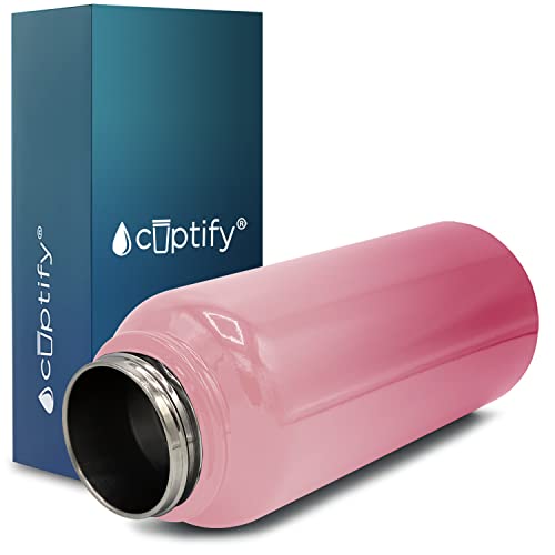 Personalized Water Bottle With Straw Lid On Blossom Ombre For Gym Engraved Custom Women Name 32 Oz Modern Insulated Stainless #TOP2