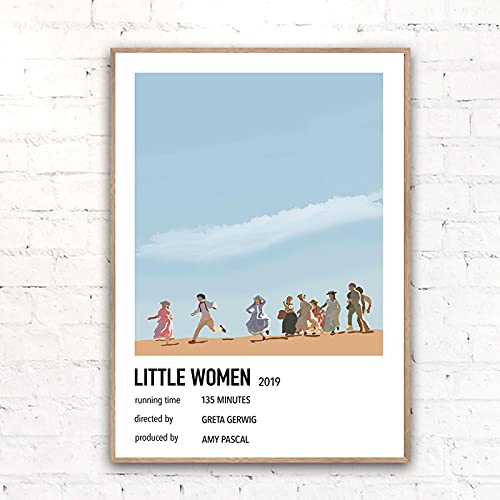 Image Pour Salon Little Women : Toile Durable Contre Murs Vides