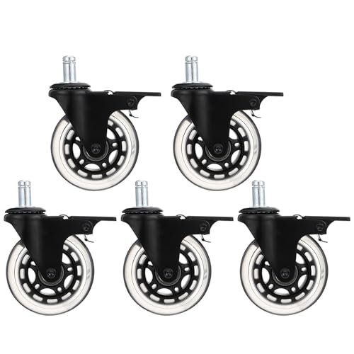 Roues pivotantes et roulettes silencieuses pour meubles et chaises