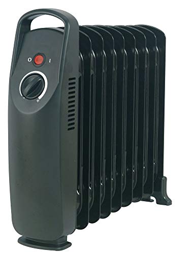 DREXON 512850 - Mini Radiateur Bain D'huille - 850W - Noir Cover