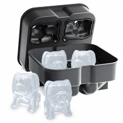 Molde de Silicona para Cubitos de Hielo con Forma de Perro miniatura 2