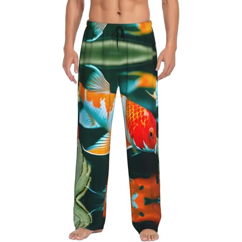 Pantalon de pyjama avec poches noir S pour un sommeil sans gêne