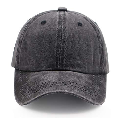 Kkmkshhg Toddler Baseball Hat, Kids Distressed Washed Adjustable Youth Caps For Boys And Girls #TOP1