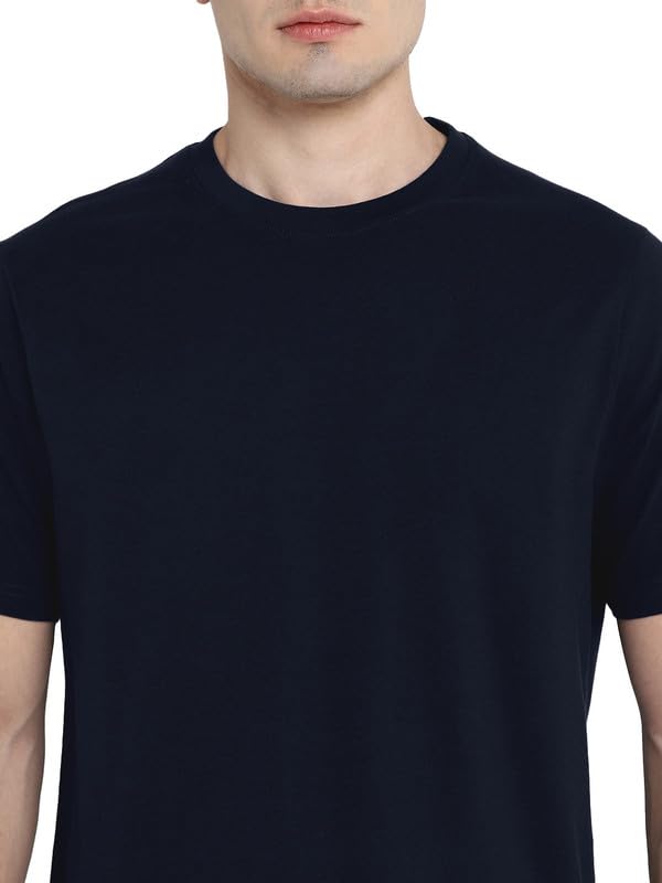 Image of AMERICAN CREW 100% Supima Cotton Round Neck T-Shirt for Men