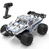 DEERC ラジコン オフロード ラジコンカー 車 おもちゃ リモコンカー 電動RCカー 4WD 高速 32km/h 無段階 1/14スケール全地形対応 2.4GHz 操作時間32分 ステアリング調整可能 低電圧アラーム 子供 小学生 中学生 男の子 初心者 プレゼント 誕生日 贈り物 技適認証済み 日本語説明書 9003E