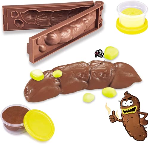 Playdough Toys, Realistic Fake Poop, Play Dough Set for Kid, Toy Gags & Prank Jokes Novelty Gifts, Fake turd, Non-Toxic Playdough Toys, Realistic Fake Poop, Play Dough Set for Kid, Toy Gags & Prank Jokes Novelty Gifts, Fake turd, Non-Toxic