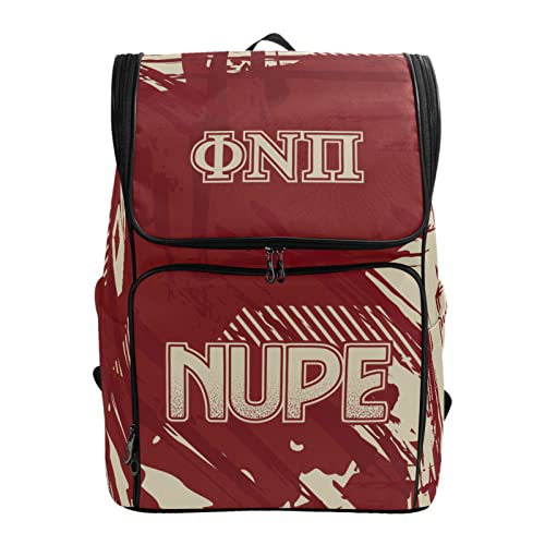 Bad Bananas BBGreek Kappa Alpha Psi Fraternity Parafernalia - Mochila universitária, bolsa de livros - Coleção - Fornecedor oficial, Nupe-linhas, One Size, Mochilas de viagem