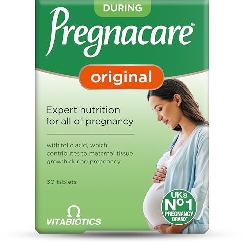 Pregnacare Original Formula Tablets During Pregnancy Support Vitamins and Supplements 30 Tablets