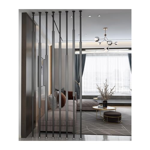 Colonne décorative de séparation pour masquer un escalier ou isoler la chambre - 2