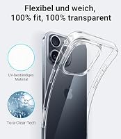 TORRAS Crystal Clear für iPhone 16 Pro Max Hülle 2026 Upgrade Transparent – Ansicht 7