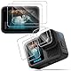 Yenwen Schutzfolie für GoPro HERO 13 Black für Panzerglas, 6 Stück Panzer Schutz Glas 9H Härte Schutzglas Anti-Kratzer Glas Handy Folie HD Klar Displayschutz