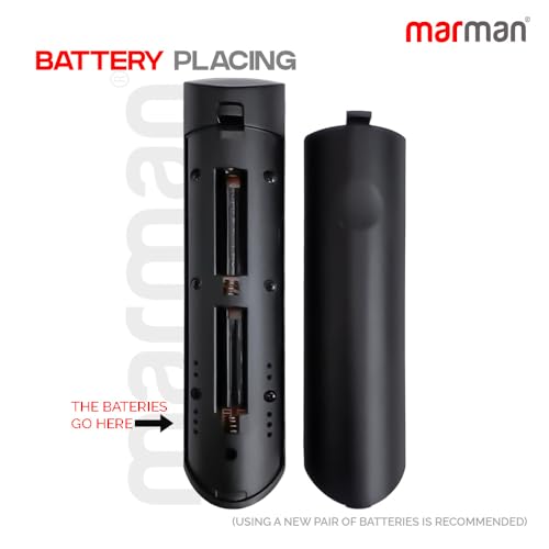 Image of marman Compatible with Smart Tv Remote Suitable for LED 4K HD UHD 9A Series Non Voice Command with Hotkeys - Pairing Not Required - Match Remote Key by Key with Existing Model Remote