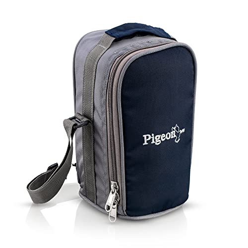 Image of Pigeon Vibe 3 Stainless Steel Lunchbox |SS Tiffin Box with Leak-Proof Airtight Lid | Steel Lunch Box for School, College, Office, Travel, Outdoor