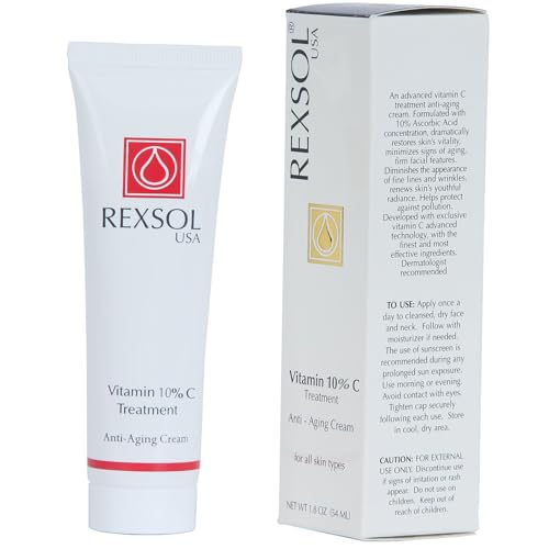 REXSOL 10% VITAMIN C TREATMENT ANTI-WRINKLE CREAM