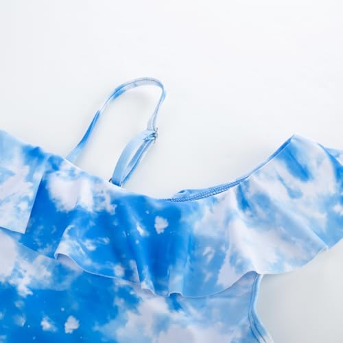 Image of GRACE KARIN Girls One Piece Swimsuits with Mesh Skirt Bathing Suit Swimwear 6-14Y