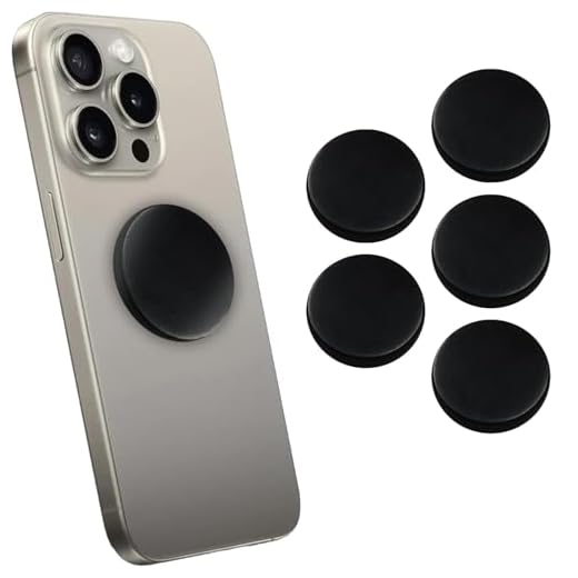 Shungite Sticker 5-Pack for Electronic Devices