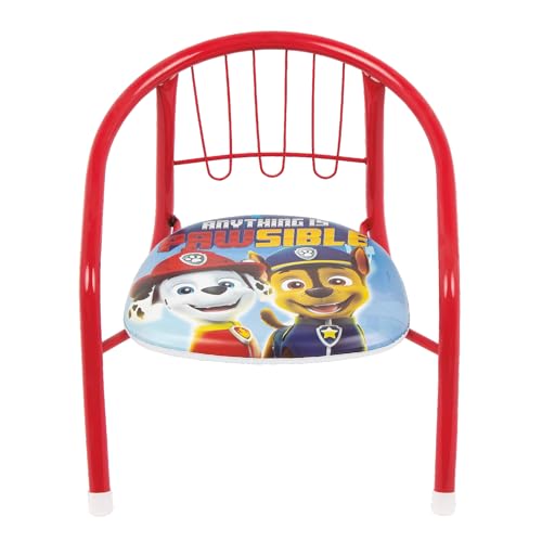 ARDITEX PW13031 Chaise en métal de 35,5 x 30 x 33,5 cm de Nickelodeon-Patrouille