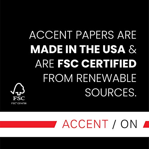 Accent Opaque White Printer Paper, 11” X 17” 40Lb Bond/100Lb Text Copy Paper – 250 Sheets (1 Ream) – Premium Smooth Finish Computer Paper, 97 Bright, 148Gsm – Multipurpose White Copy Paper – 188081R #TOP6