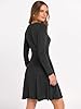ANRABESS Women Long Sleeve Ribbed Knit Short Dress... #3