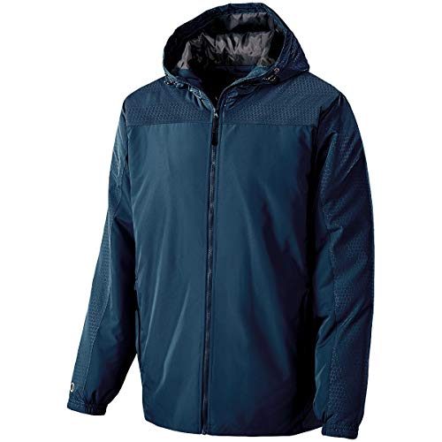 Holloway Sportswear Boys Bionic Hooded Jacket XL Navy/Carbon
