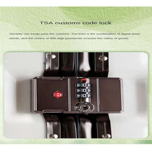 PANKERS Travel Suitcase Aluminum Frame Suitcase for Men and Women, Silent Universal Wheel Trolley Case, Student Travel Code Box Trolley Case4