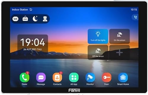 Fanvil i507W Türsprechanlage Smart Android, Display Touch 10,1 Zoll, WiFi Dual Band, PoE, 8 Eingänge Sensoren, 1 Relais, 2 SIP-Konten