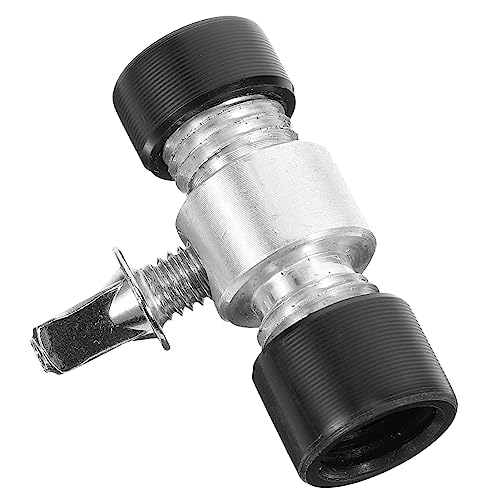 Abaodam Hammer Head Counterweight Drumming Pocket Drums Kick Drum Beaters Electric Drum Accessories Light up Drumsticks Kick Bass Drum Percussion Drum Pedal Mallet Metal Silver