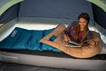 Coleman Brazos 20/30°F Adult Cool-Weather Sleeping Bag with No-Snag Zipper & Stuff Sack, Machine Washable, Great for Camping, Traveling, Guests, & More