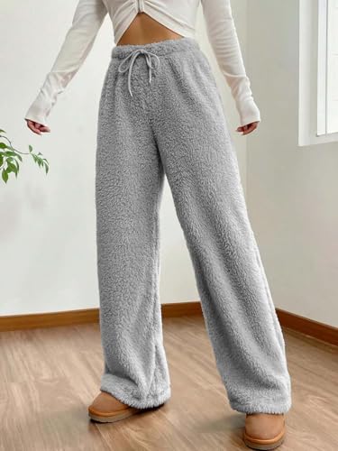 Image of KOTTY Women's Baggy Formal Black Pants | Elegant Straight Fit Trousers for Office & Casual Wear | Trendy High Waist Bottoms